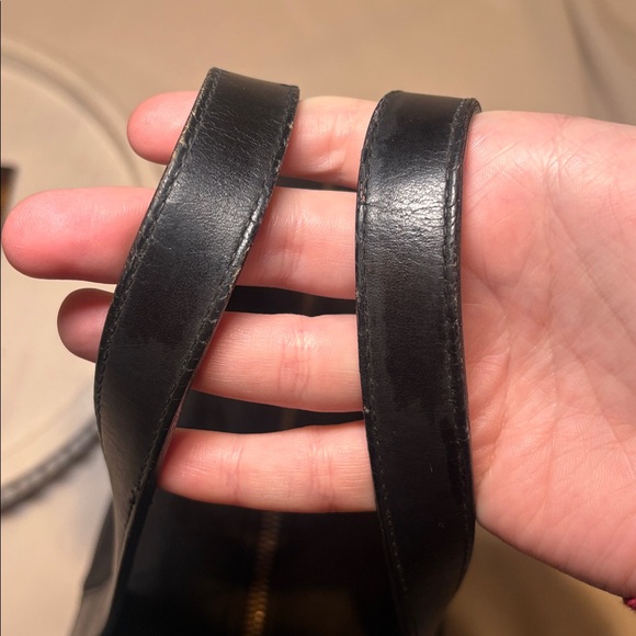 Chanel travel line mini Boston shoulder bag in black nylon - Picture 7 of 11